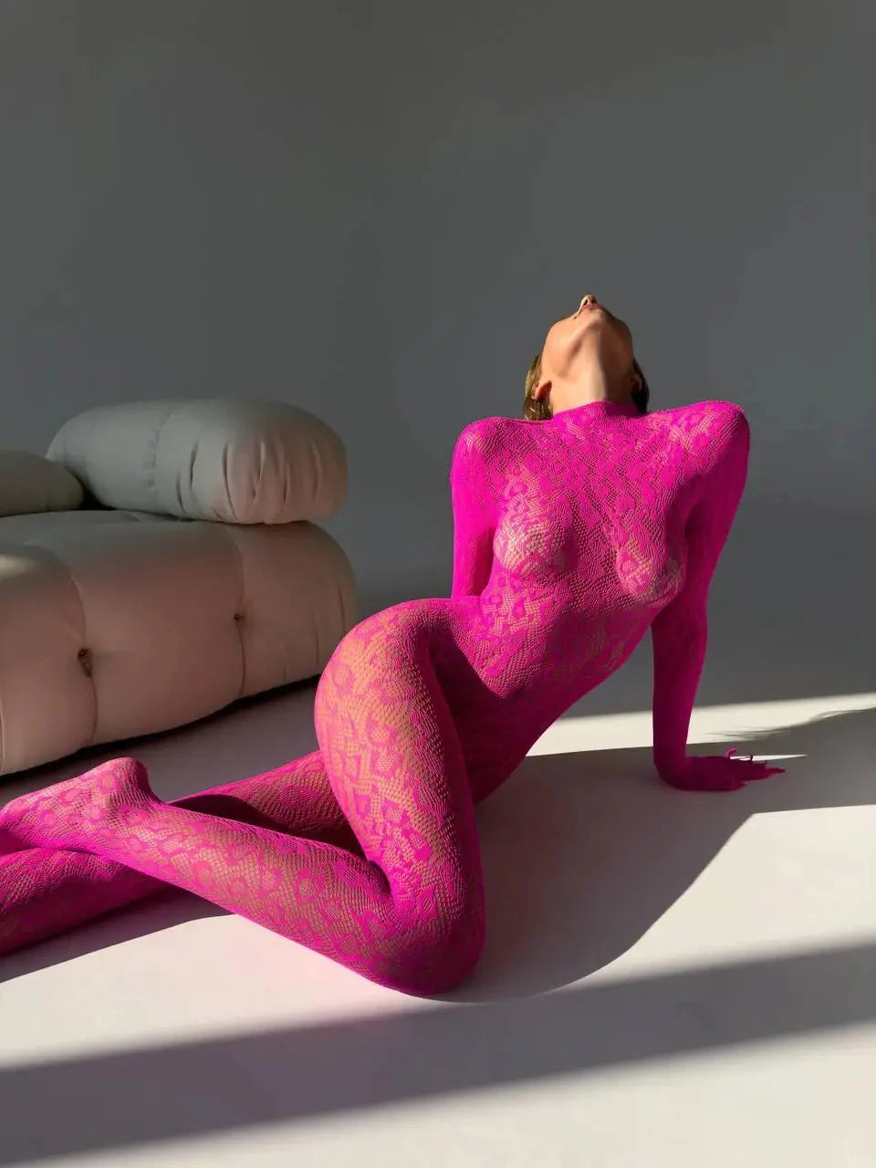 Kana™Venus Transparent Bodysuit-KN093