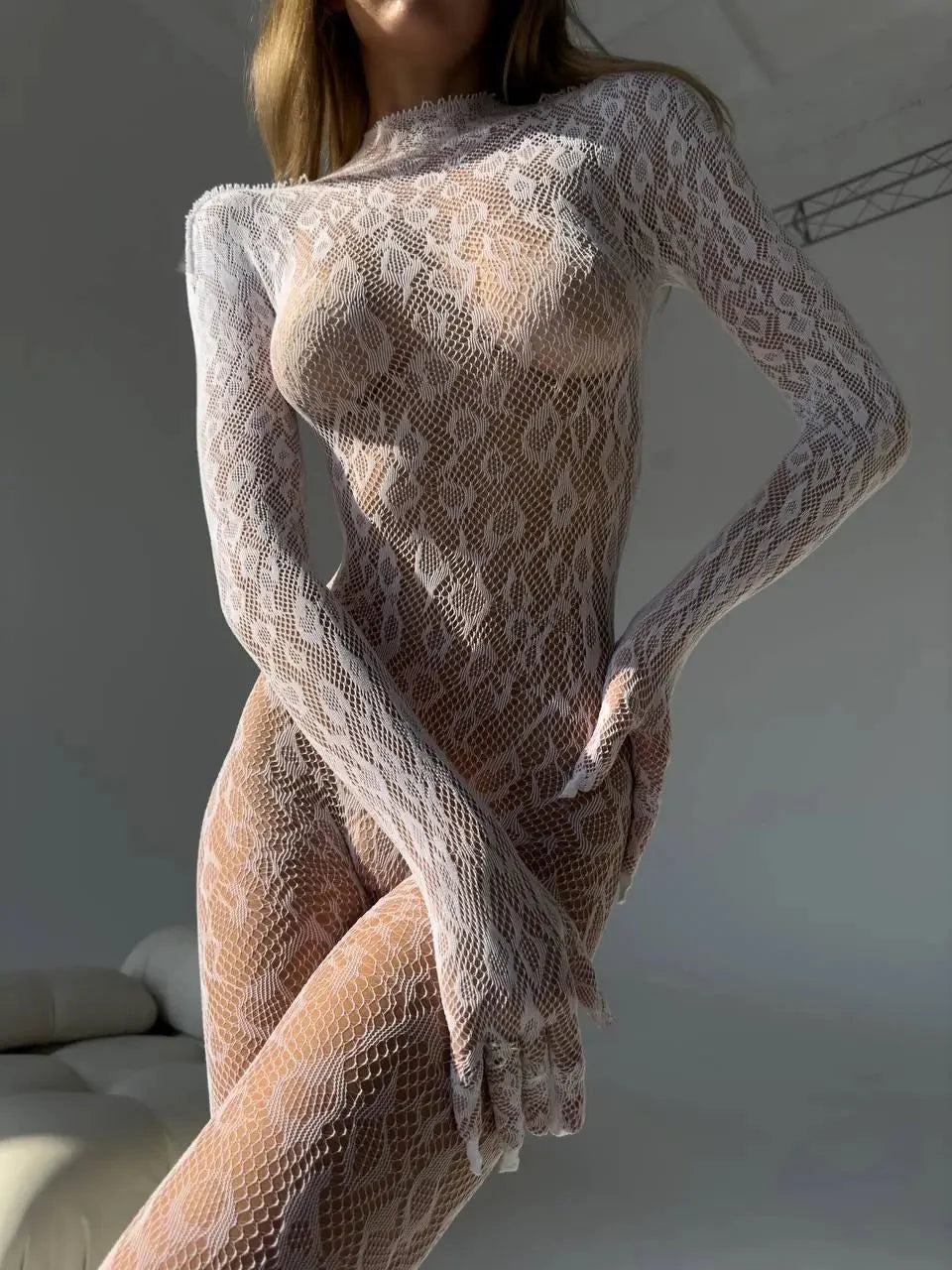Kana™Venus Transparent Bodysuit-KN093
