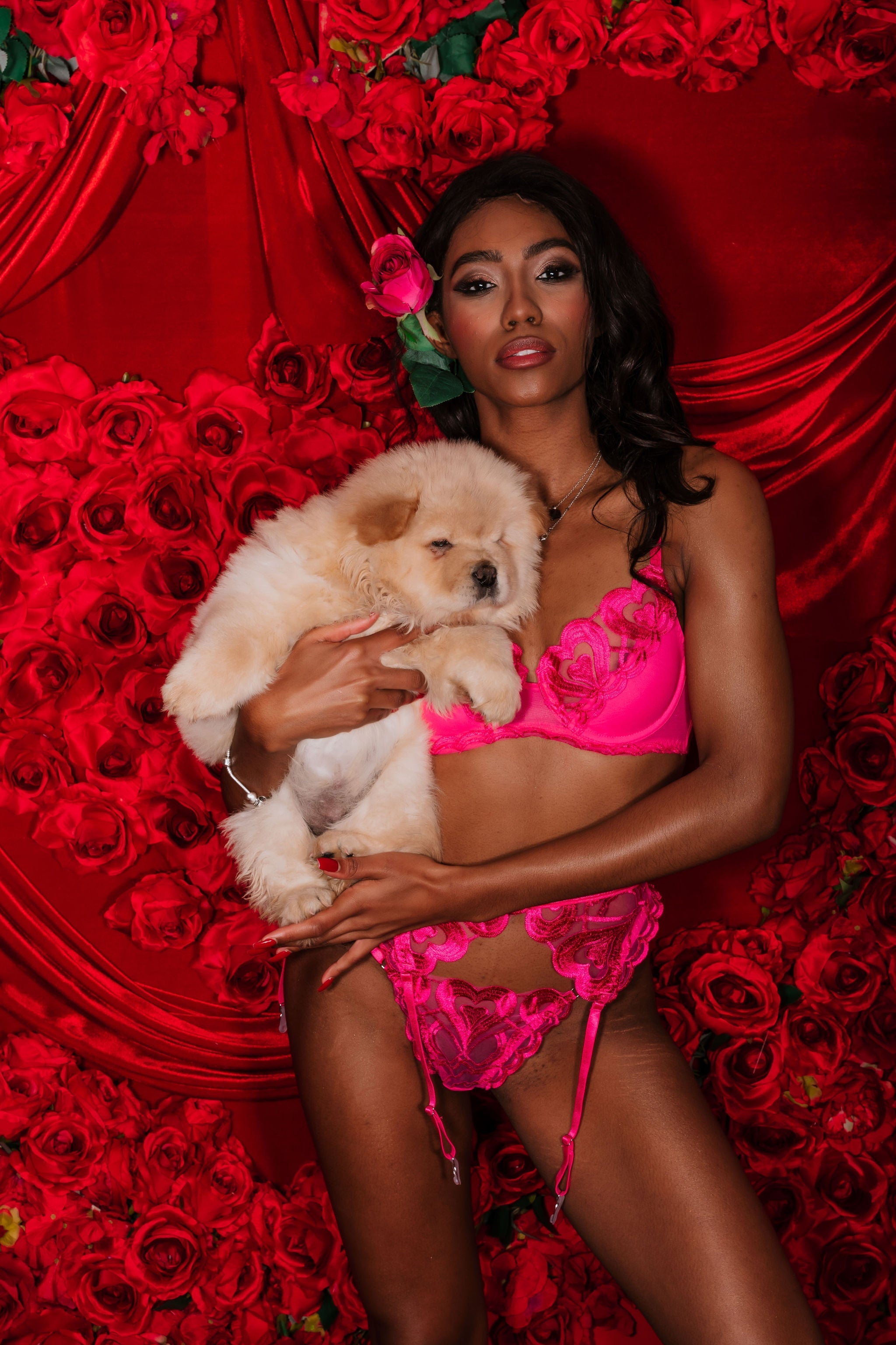 TRUE LOVE (HOT PINK)-KN366