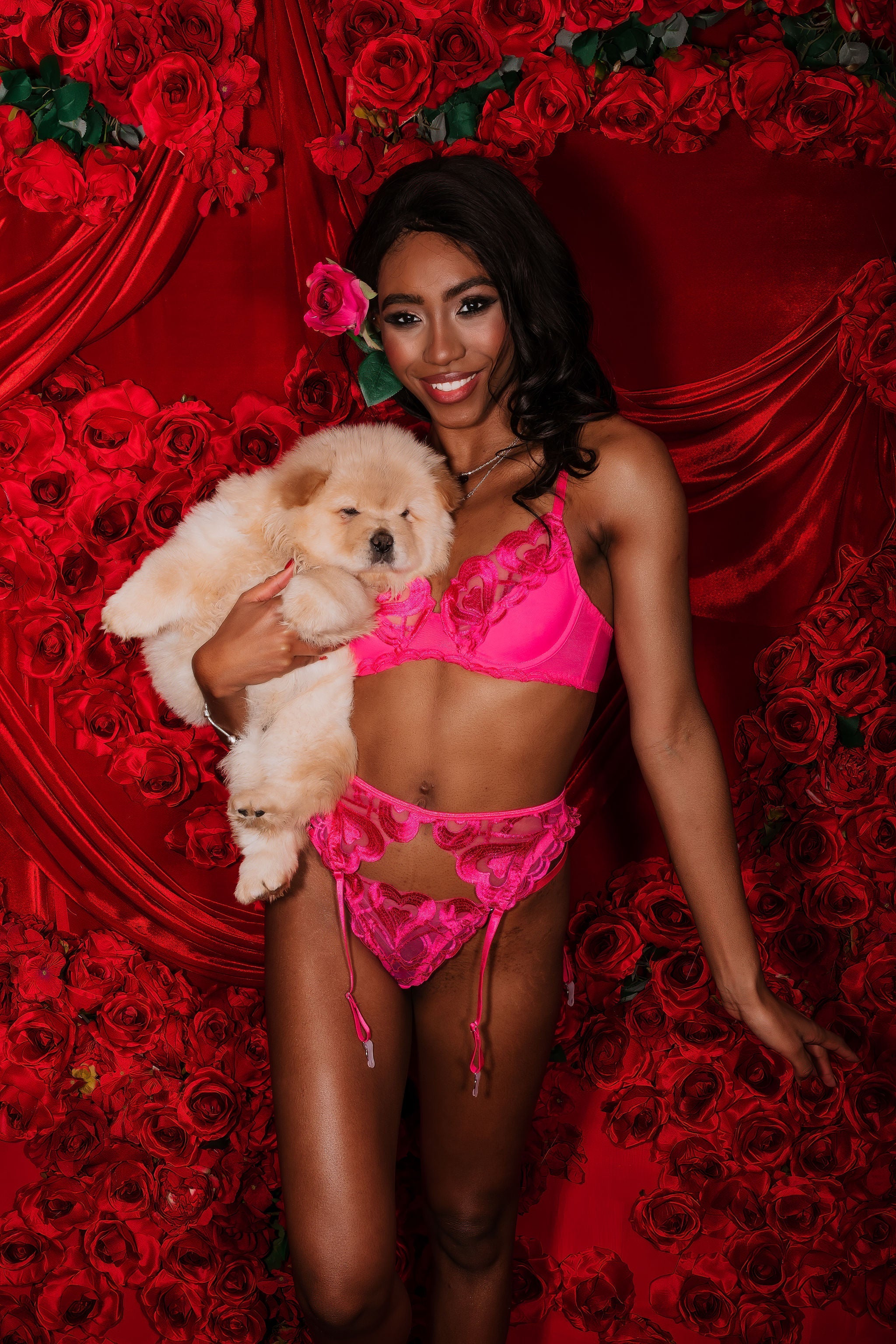 TRUE LOVE (HOT PINK)-KN366
