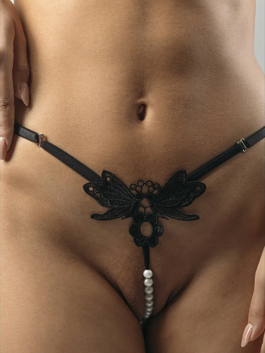 Kana™Erotic LustWings Pearl G-String-KN151