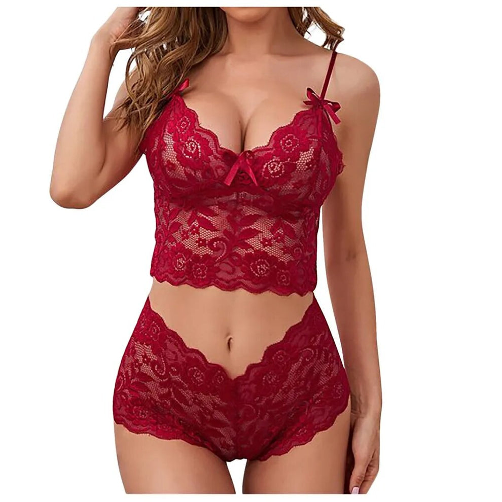 Kana™Sheer Lace 2-Piece Set-KN002