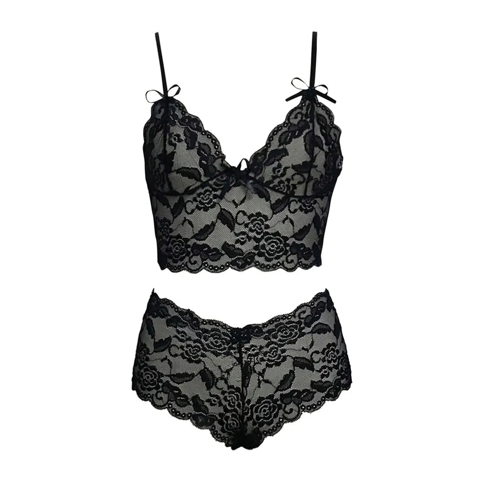 Kana™Sheer Lace 2-Piece Set-KN002