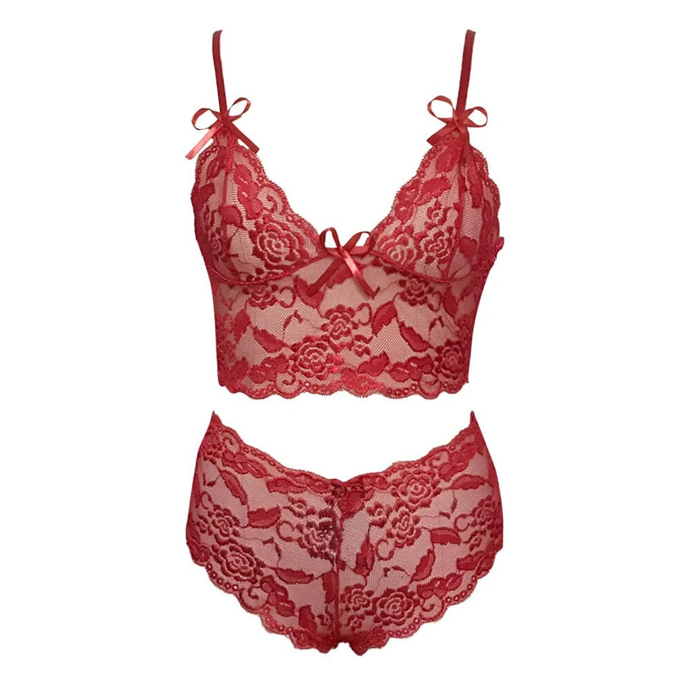 Kana™Sheer Lace 2-Piece Set-KN002