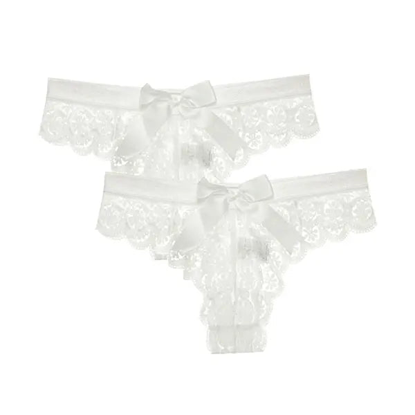 Lace Bow Panty-KN038