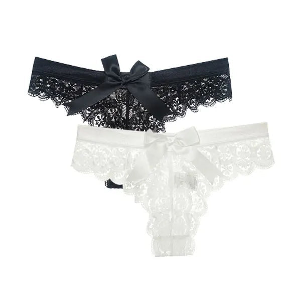 Lace Bow Panty-KN038