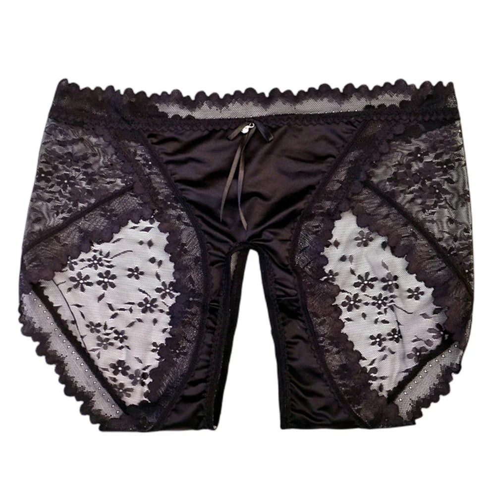 Kana™See My Perspective Crotchless Briefs-KN119
