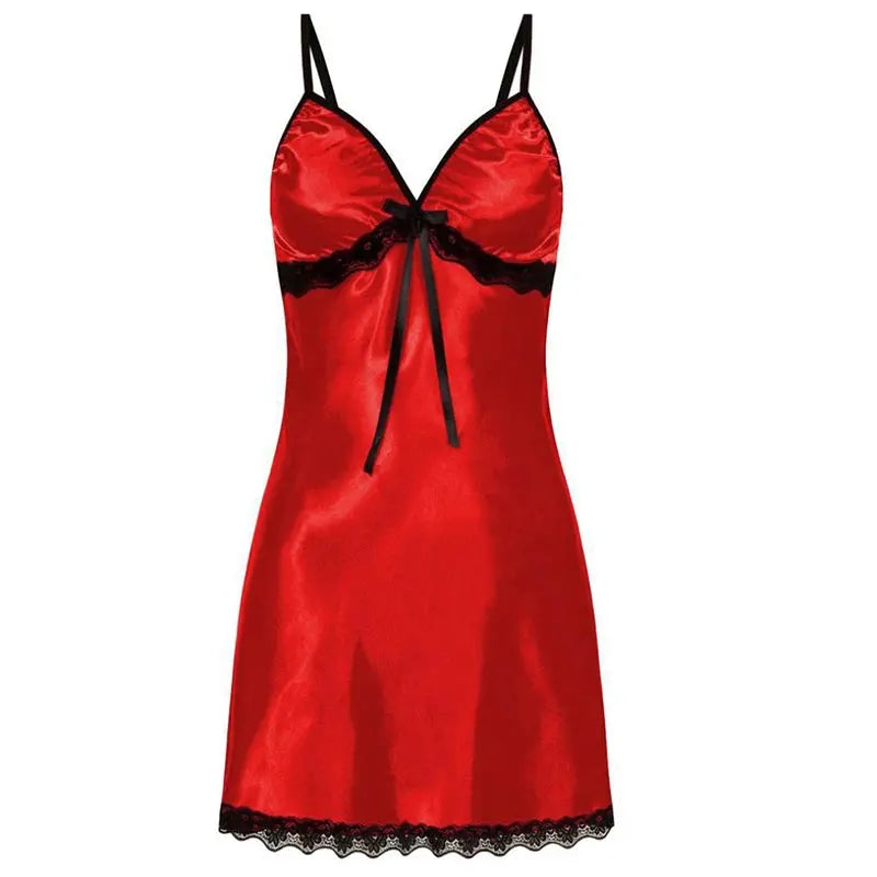 Kana™Plus Size Satin Nightdress-KN294