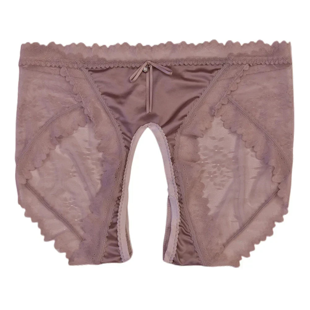 Kana™See My Perspective Crotchless Briefs-KN119