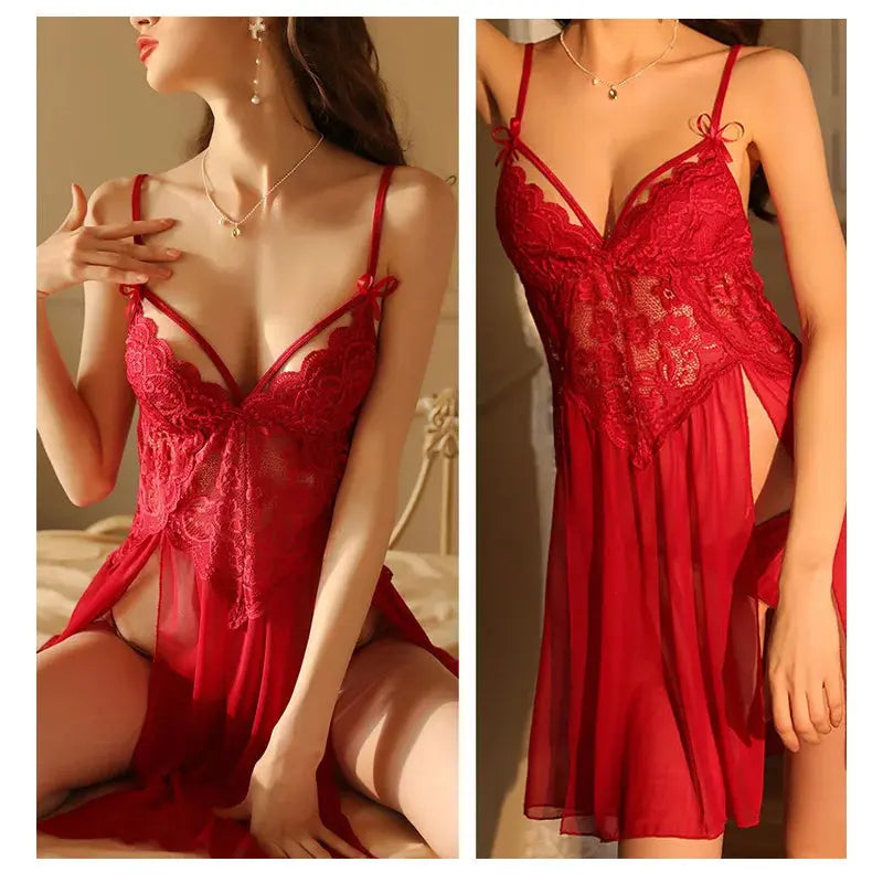 Kana™ Mesh Transparent Sleepwear-KN304