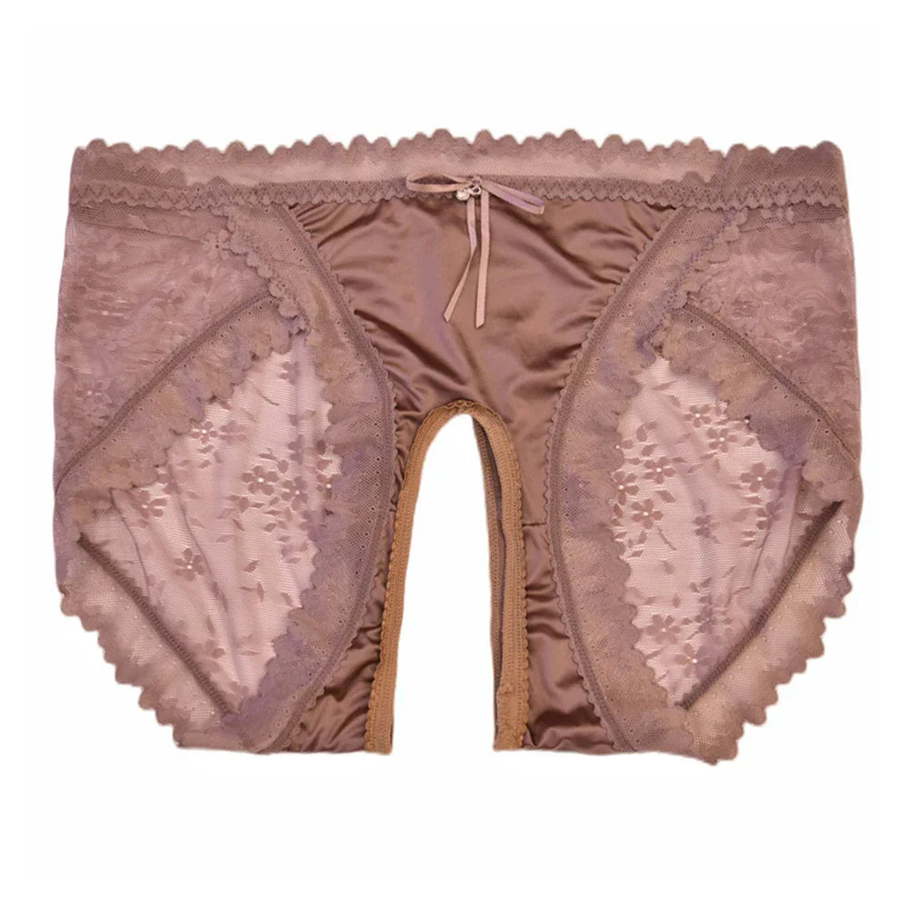 Kana™See My Perspective Crotchless Briefs-KN119