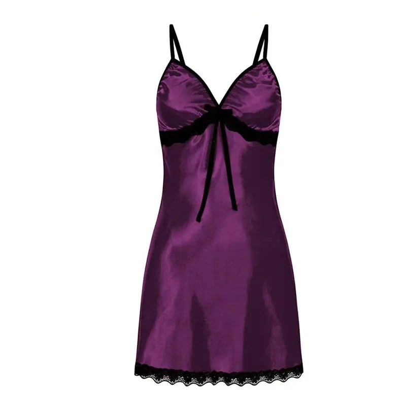 Kana™Plus Size Satin Nightdress-KN294