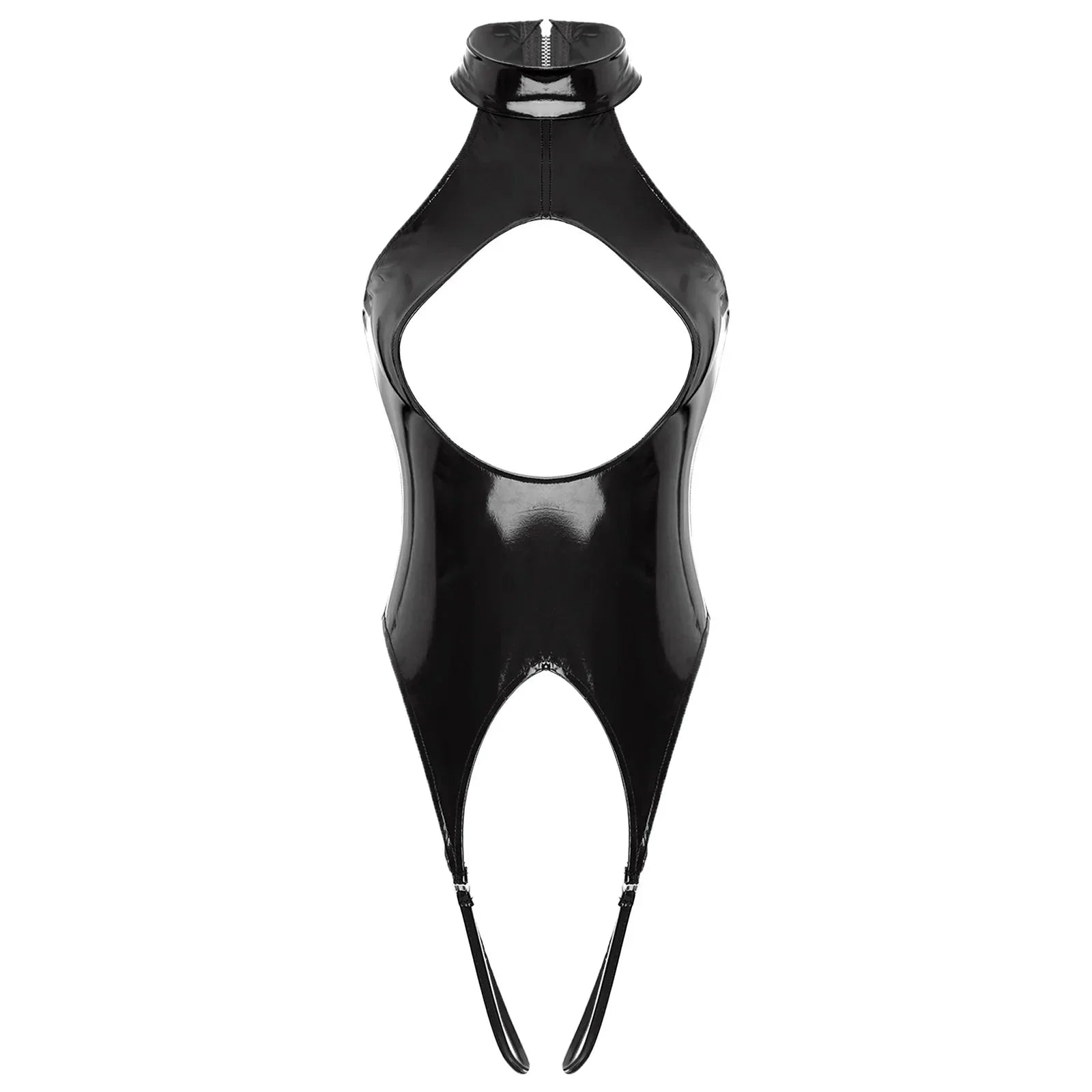 Shiny Latex Bodysuit-KN270