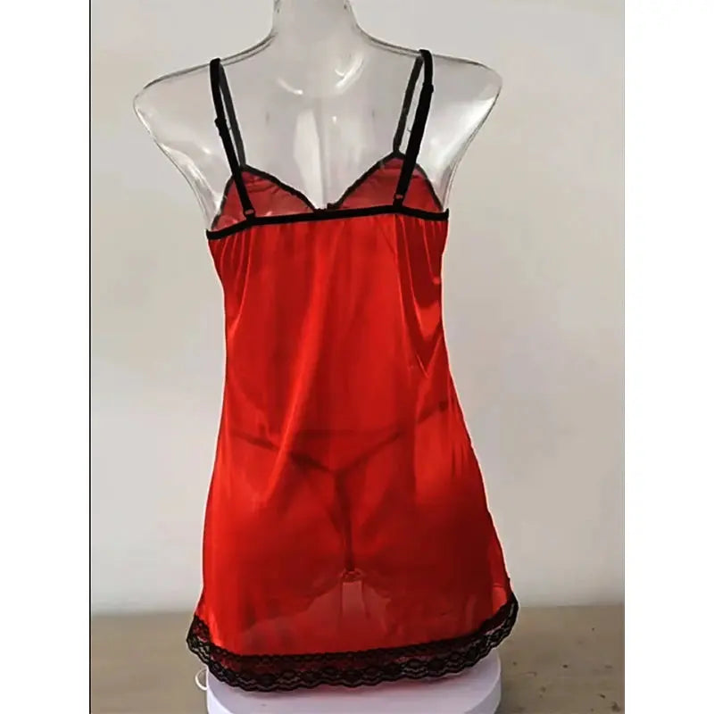 Kana™Plus Size Satin Nightdress-KN294