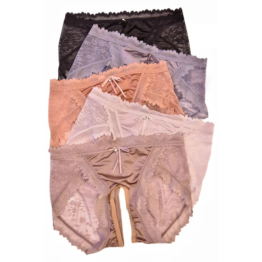 Kana™See My Perspective Crotchless Briefs-KN119