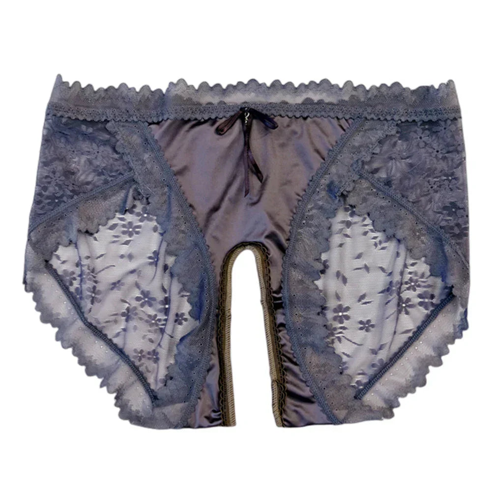 Kana™See My Perspective Crotchless Briefs-KN119