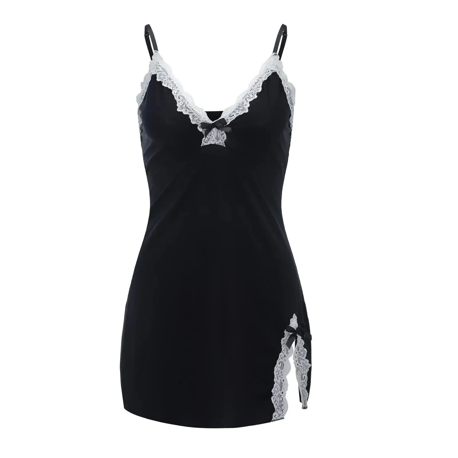 Kana™ Charmeuse Lace Chemise-KN283