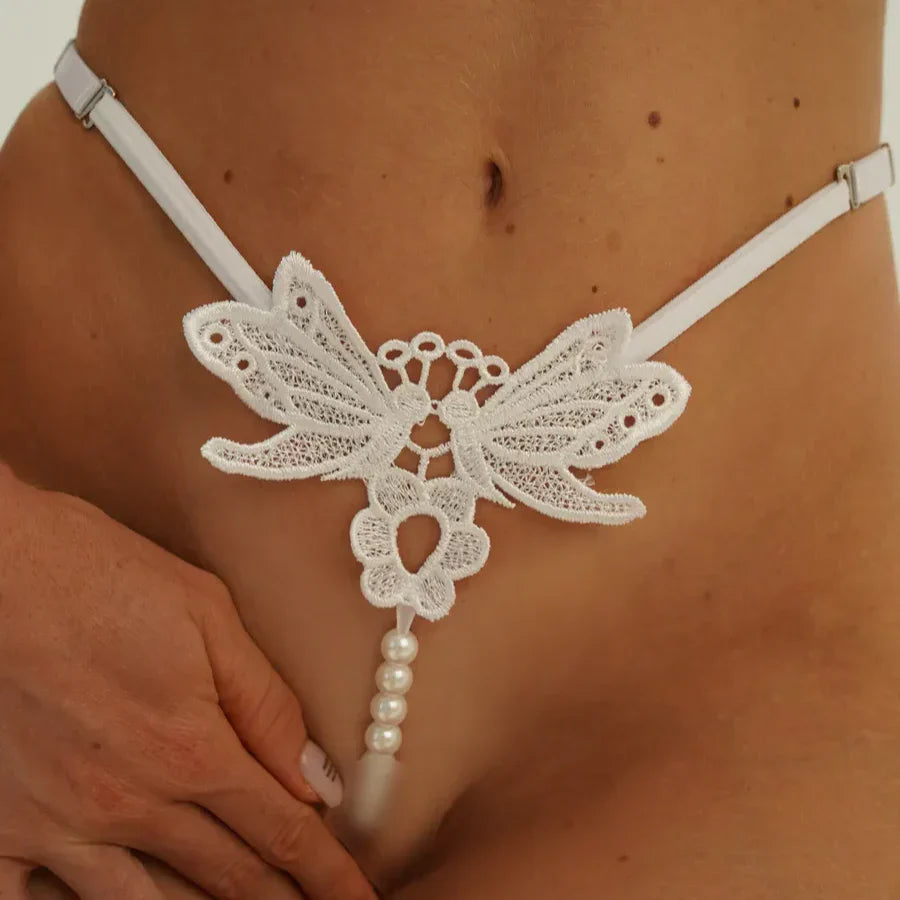 Kana™Sexy Double Pearl G Thong-KN152