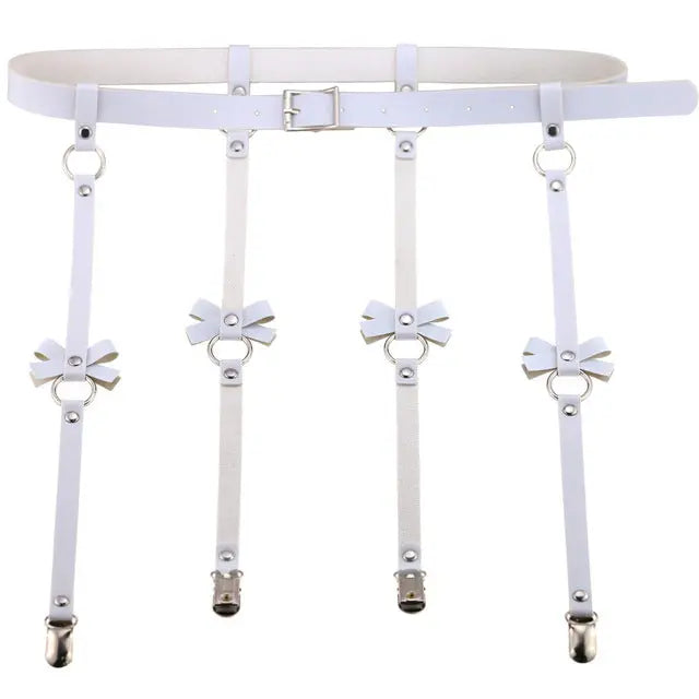Kana™Bow Leather Garter-KN204