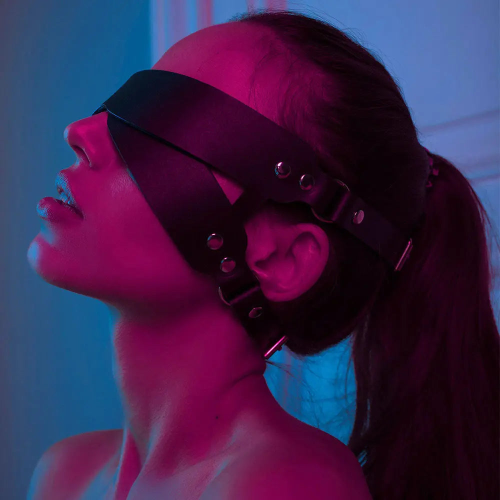 Kana™ Vegan Leather Trust Mask-KN164
